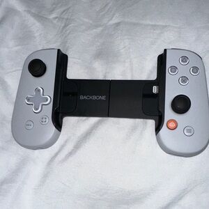 Backbone Gaming Controller in Black and Gray